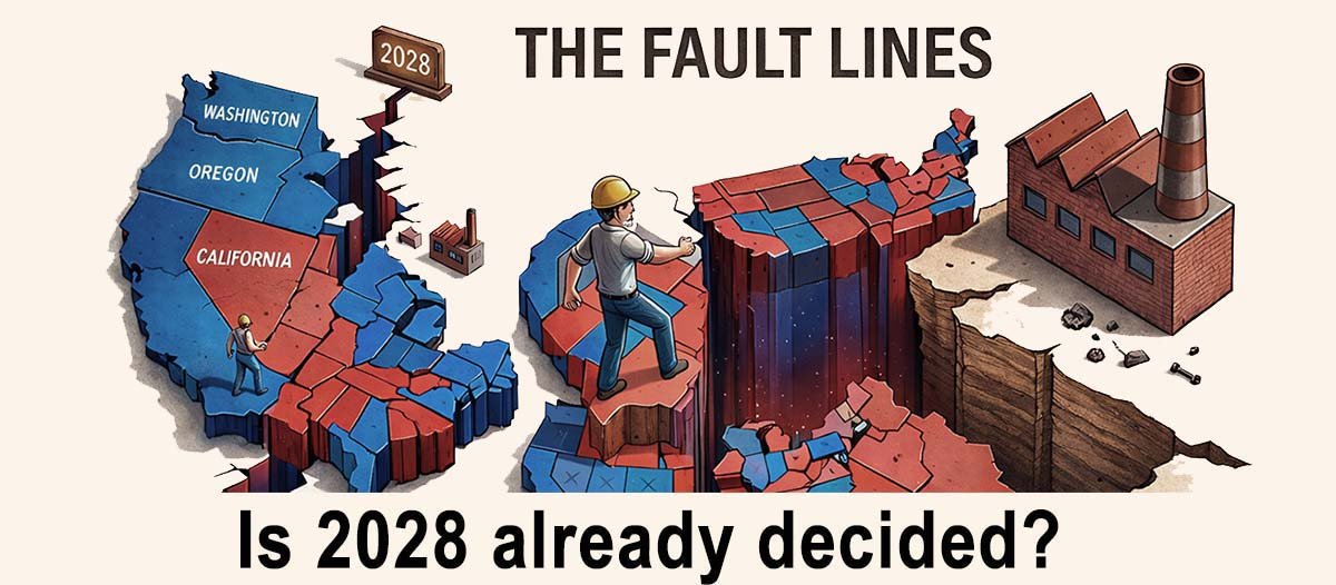 Feature story illustration for Is 2028 Already Decided?