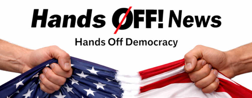 Hands Off News banner