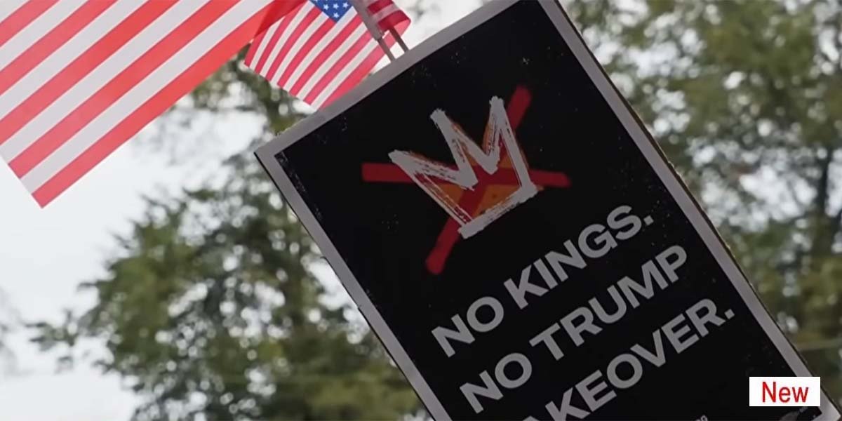 No Kings protest