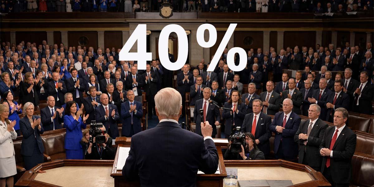 This is the number that never changes for Trumps approval rating